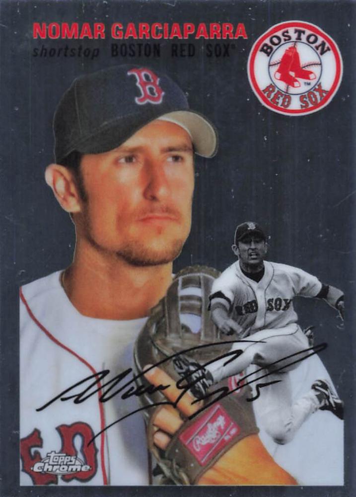 #493 Nomar Garciaparra - Boston Red Sox - 2023 Topps Chrome Platinum Anniversary Baseball