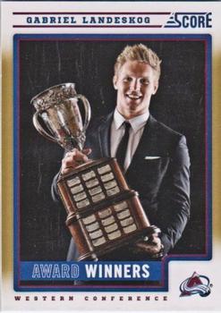 #494 Gabriel Landeskog - Colorado Avalanche - 2012-13 Score - Gold Rush Hockey