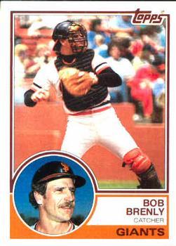 #494 Bob Brenly - San Francisco Giants - 1983 Topps Baseball