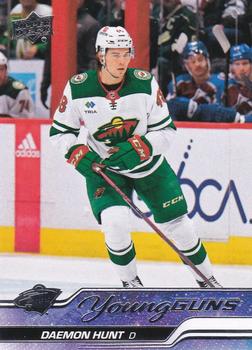 #494 Daemon Hunt - Minnesota Wild - 2023-24 Upper Deck Hockey