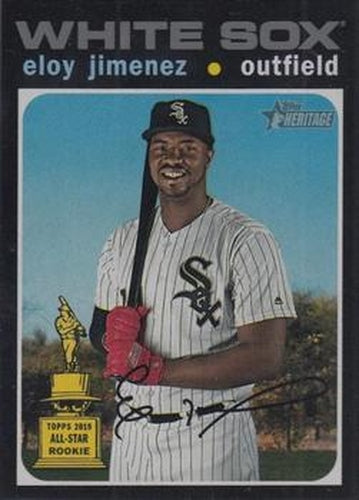 #494b Eloy Jimenez - Chicago White Sox - 2020 Topps Heritage Baseball