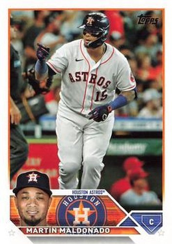#495 Martín Maldonado - Houston Astros - 2023 Topps Baseball