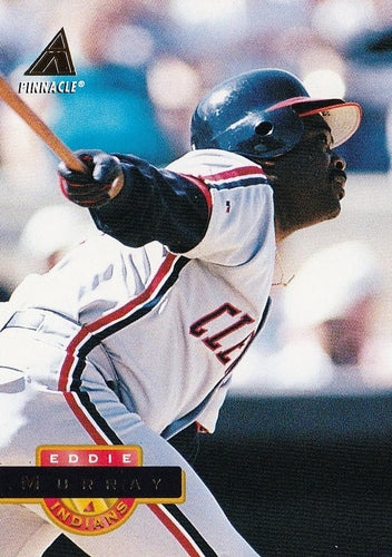 #495 Eddie Murray - Cleveland Indians - 1994 Pinnacle Baseball
