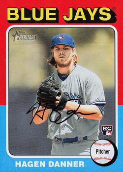 #495 Hagen Danner - Toronto Blue Jays - 2024 Topps Heritage Baseball