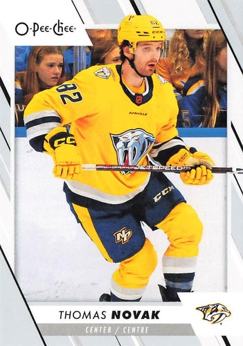 #495 Thomas Novak - Nashville Predators - 2023-24 O-Pee-Chee Hockey
