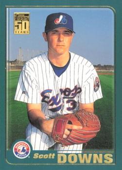 #496 Scott Downs - Montreal Expos - 2001 Topps Baseball