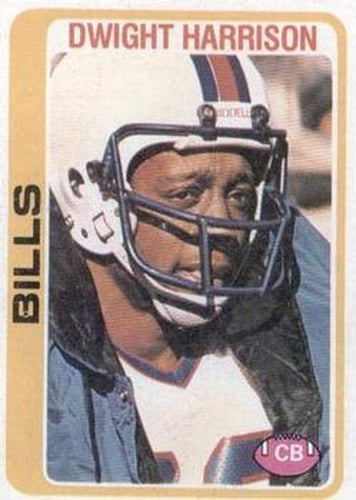 #496 Dwight Harrison - Buffalo Bills - 1978 Topps Football