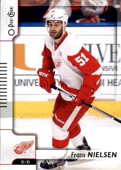 #497 Frans Nielsen - Detroit Red Wings - 2017-18 O-Pee-Chee Hockey