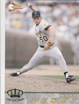 #497 Mark Dewey - Pittsburgh Pirates - 1994 Pacific Baseball