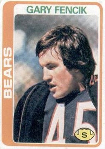 #497 Gary Fencik - Chicago Bears - 1978 Topps Football