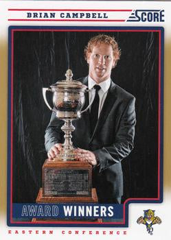 #497 Brian Campbell - Florida Panthers - 2012-13 Score - Gold Rush Hockey