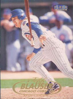 #497 Jeff Blauser - Chicago Cubs - 1998 Fleer Tradition Baseball