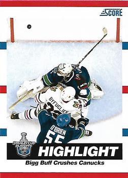 #497 Dustin Byfuglien - Chicago Blackhawks - 2010-11 Score Hockey