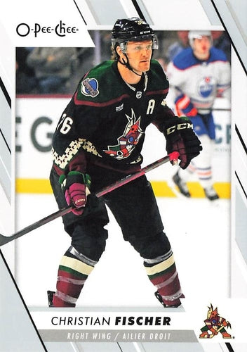 #498 Christian Fischer - Arizona Coyotes - 2023-24 O-Pee-Chee Hockey