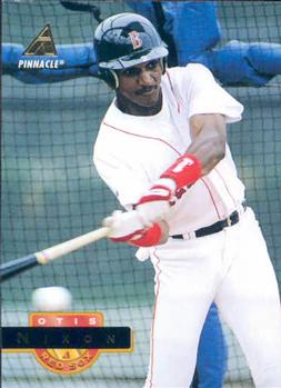 #498 Otis Nixon - Boston Red Sox - 1994 Pinnacle Baseball