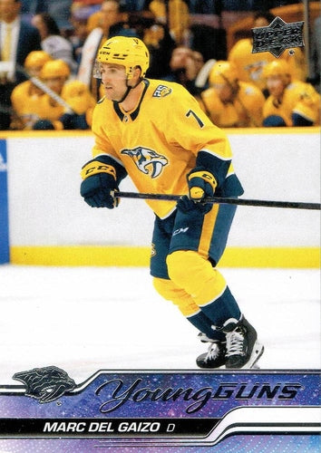 #498 Marc Del Gaizo - Nashville Predators - 2023-24 Upper Deck Hockey