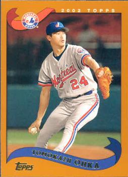 #499 Tomokazu Ohka - Montreal Expos - 2002 Topps Baseball