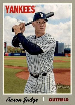 #499 Aaron Judge - New York Yankees - 2019 Topps Heritage Baseball