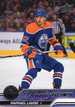 #499 Raphael Lavoie - Edmonton Oilers -2023-24 Upper Deck Hockey