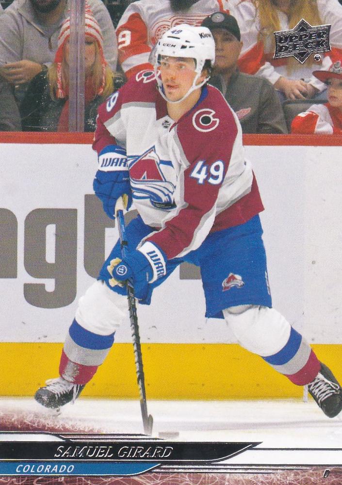 #49 Samuel Girard - Colorado Avalanche - 2024-25 Upper Deck Hockey