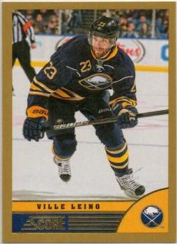 #49 Ville Leino - Buffalo Sabres - 2013-14 Score - Gold Hockey