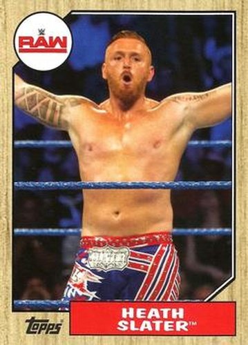 #49 Heath Slater - 2017 Topps WWE Heritage Wrestling
