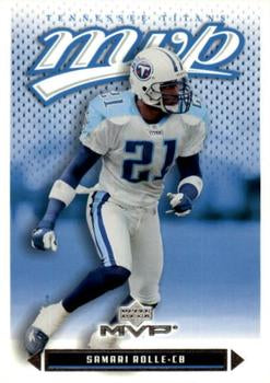 #49 Samari Rolle - Tennessee Titans - 2003 Upper Deck MVP Football