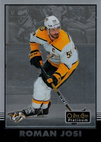 #R-49 Roman Josi - Nashville Predators - 2020-21 O-Pee-Chee Platinum - Retro Hockey