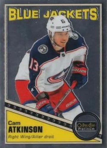 #R-49 Cam Atkinson - Columbus Blue Jackets - 2019-20 O-Pee-Chee Platinum - Retro Hockey