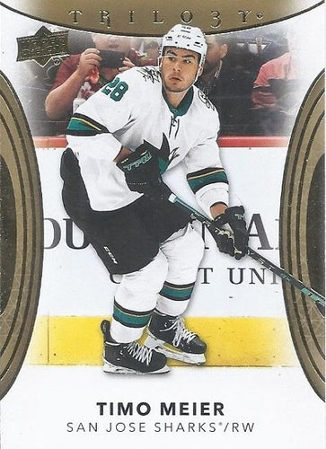 #49 Timo Meier - San Jose Sharks - 2022-23 Upper Deck Trilogy Hockey