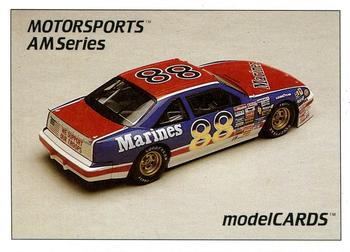 #49 Buddy Baker's Car - Osterlund Motor Ventures - 1992 Motorsports Modelcards AM Series Racing