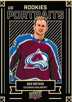 #P-49 Ben Meyers - Colorado Avalanche - 2022-23 Upper Deck - UD Portraits Hockey