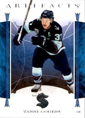 #49 Yanni Gourde - Seattle Kraken - 2022-23 Upper Deck Artifacts Hockey