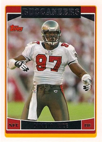 #49 Simeon Rice - Tampa Bay Buccaneers - 2006 Topps Football