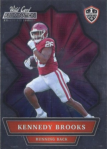 #ANBC-49 Kennedy Brooks - Oklahoma Sooners - 2021 Wild Card Alumination NIL Football