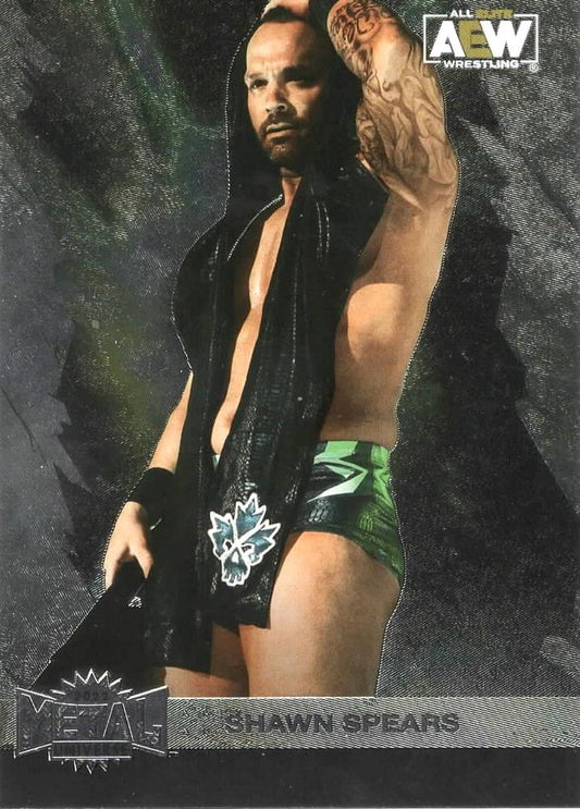 #49 Shawn Spears - 2022 SkyBox Metal Universe AEW Wrestling