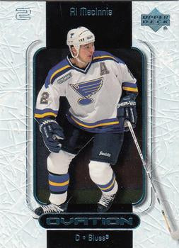 #49 Al MacInnis - St. Louis Blues - 1999-00 Upper Deck Ovation Hockey