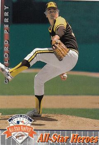#49 Gaylord Perry - San Diego Padres - 1992 Upper Deck All-Star FanFest Baseball
