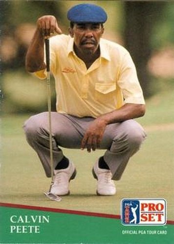 #49 Calvin Peete - 1991 Pro Set PGA Tour Golf