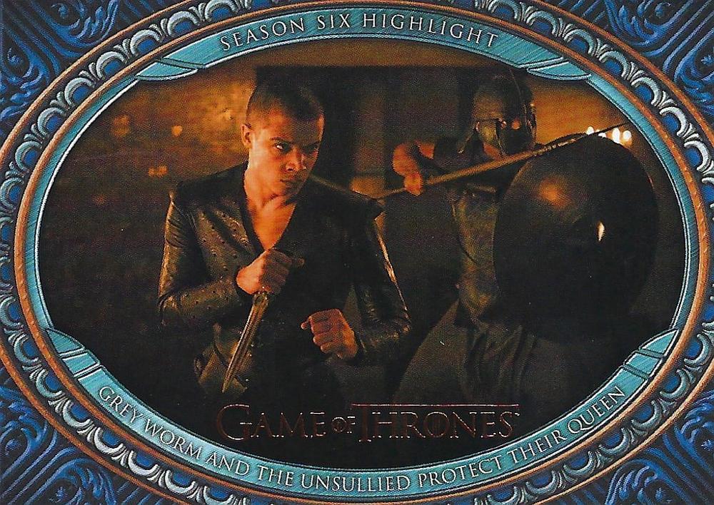 #49 Grey Worm and the Unsullied Protect Their Queen - 2022 Rittenhouse Game of Thrones