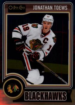 #49a Jonathan Toews - Chicago Blackhawks - 2014-15 O-Pee-Chee Platinum Hockey