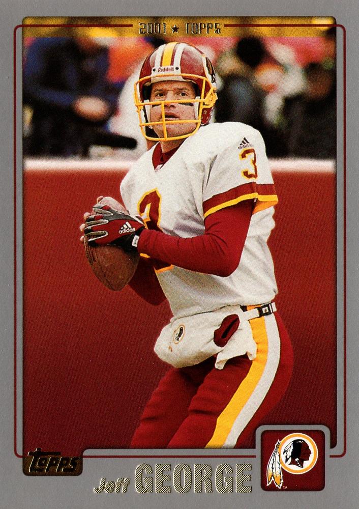 #49 Jeff George - Washington Redskins - 2001 Topps Football