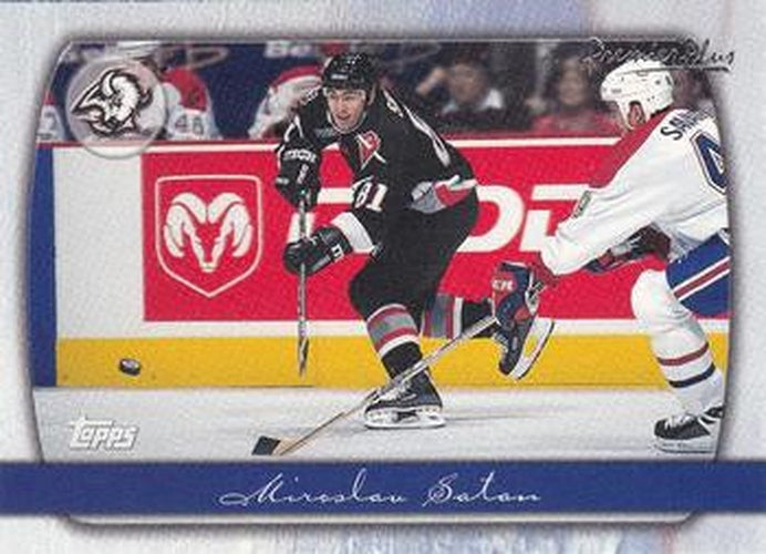 #49 Miroslav Satan - Buffalo Sabres - 1999-00 Topps Premier Plus Hockey