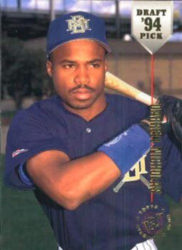#49 Darrell Nicholas - Milwaukee Brewers - 1994 Stadium Club Draft Picks Baseball