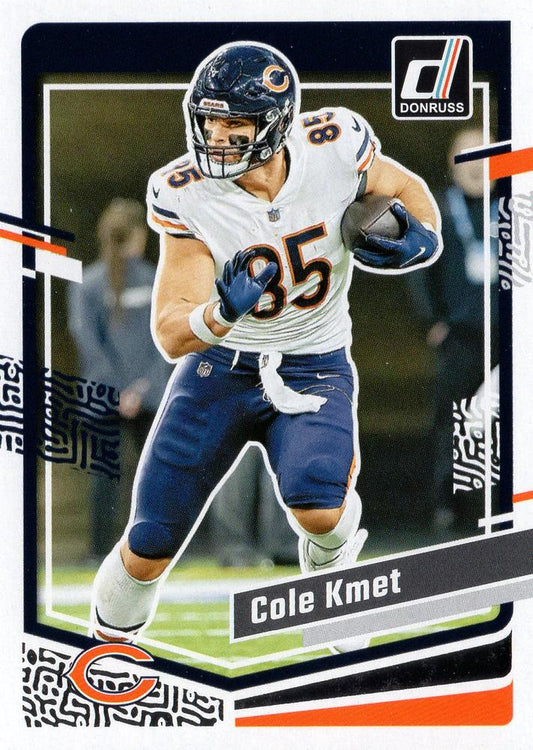 #49 Cole Kmet - Chicago Bears - 2023 Donruss Football