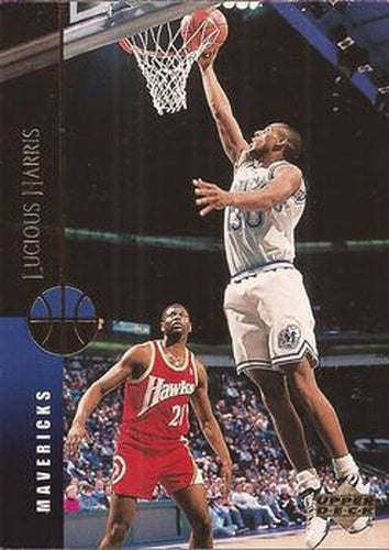 #49 Lucious Harris - Dallas Mavericks - 1994-95 Upper Deck Basketball
