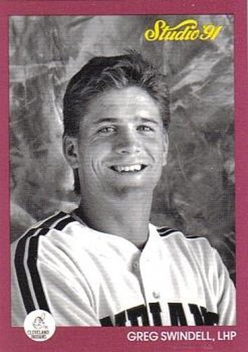 #49 Greg Swindell - Cleveland Indians - 1991 Studio Baseball