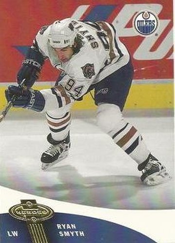 #49 Ryan Smyth - Edmonton Oilers - 2000-01 Upper Deck Heroes Hockey