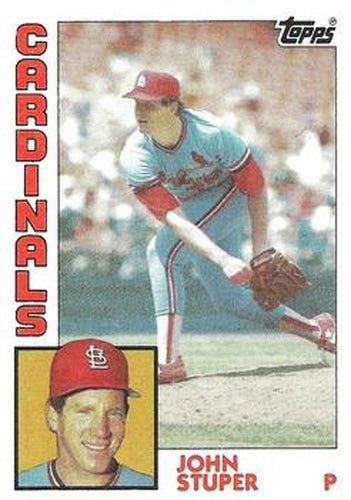 #49 John Stuper - St. Louis Cardinals - 1984 Topps Baseball