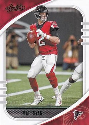 #49 Matt Ryan - Atlanta Falcons - 2020 Panini Absolute - Green Football